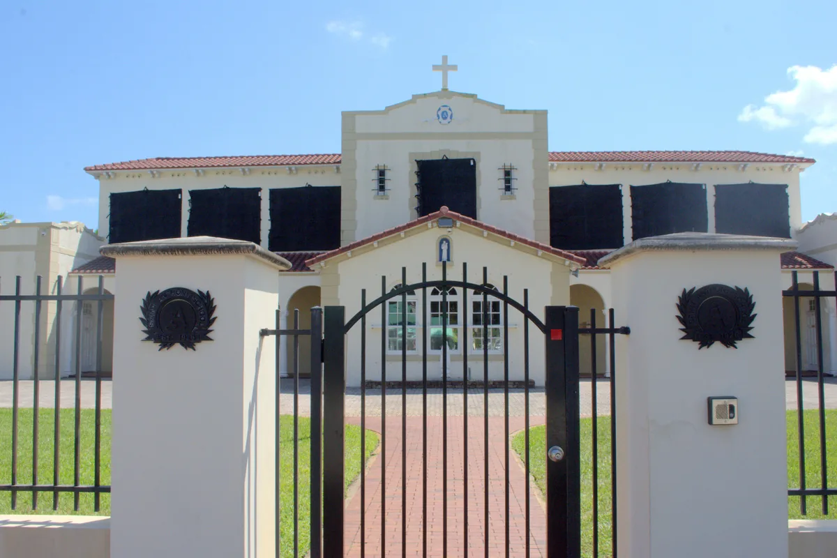 St. Anthony School on Northeast Third Street in Victoria Park, where the neighborhood's civic association meets