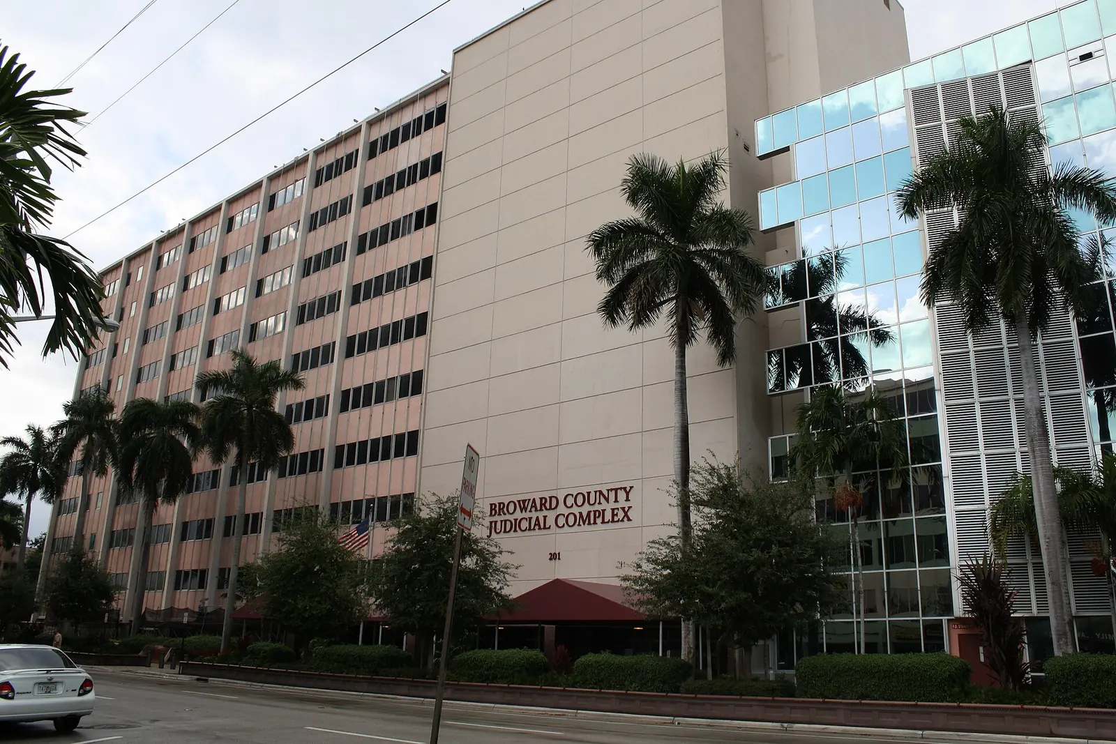 The Broward County Courthouse in downtown Fort Lauderdale.
