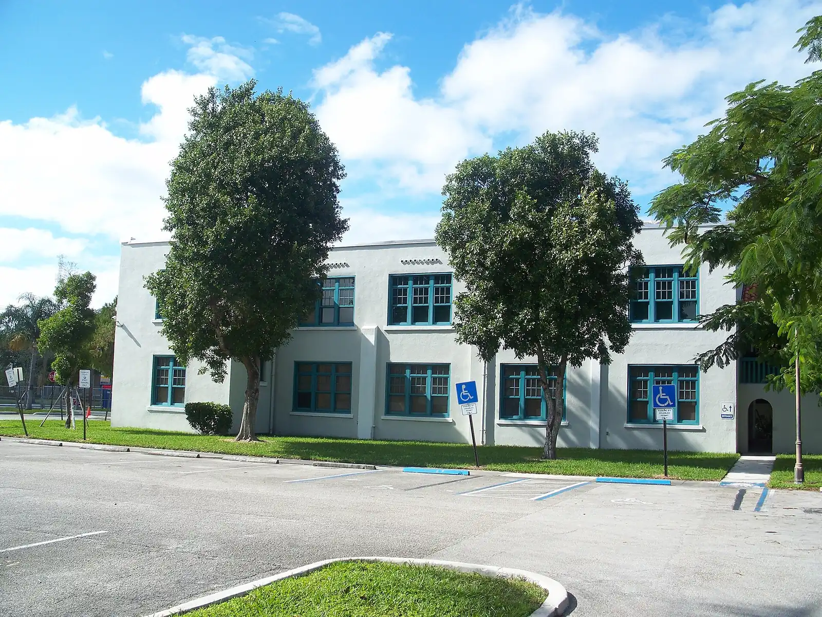 The Old Dillard High School building in Fort Lauderdale, now the Old Dillard Museum.